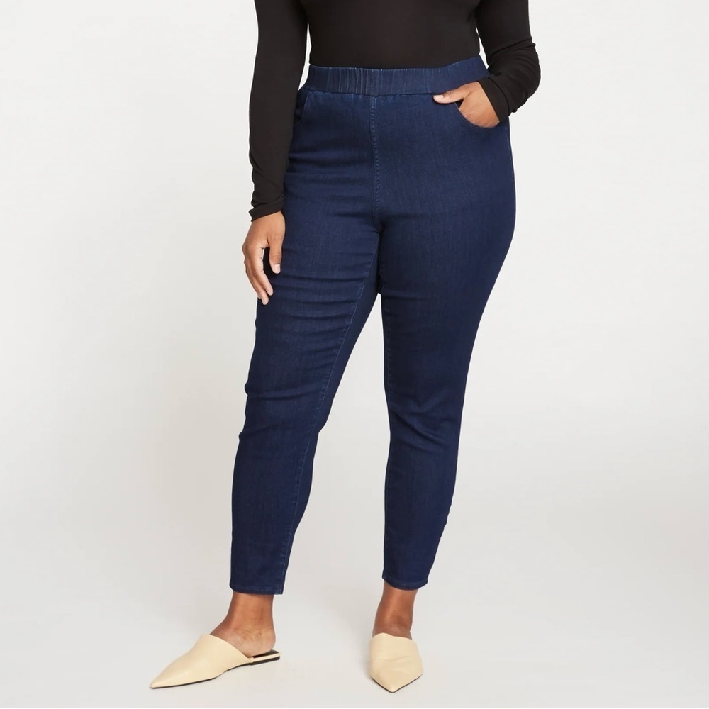 Universal Standard Dont Call Them Jeggings Dark Indigo Size M = 2X New NWT